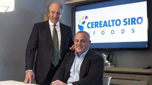 Juan Manuel González Serna, presidente de Cerealto Siro Foods, y Luis Ángel López, consejero delegado.